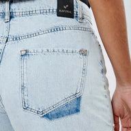 KAPORAL kratke jeans hlače S / LightSteelBlue