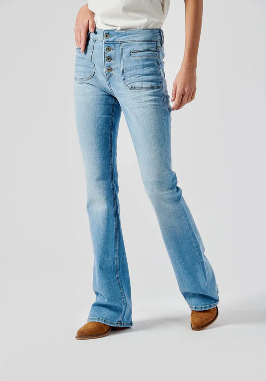 KAPORAL Lucky jeans hlače 26 / LightBlue