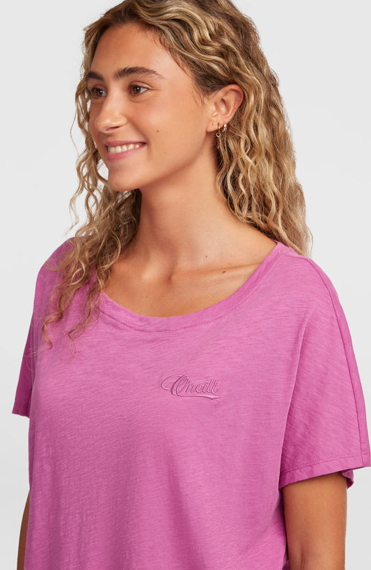 O'NEILL Script Scoop Neck majica kratki rukav