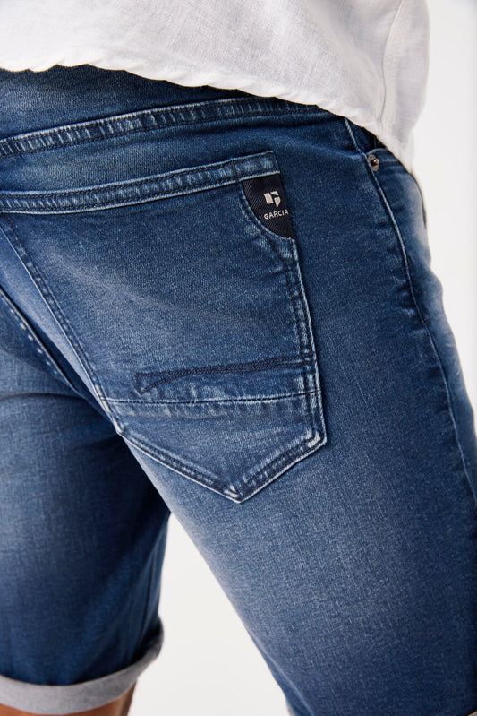 GARCIA Russo Regular kratke jeans hlače