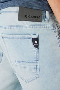 GARCIA kratke jeans hlače 31 / LightBlue