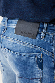 GARCIA Rocko Slim jeans hlače 31/32 / LightSteelBlue