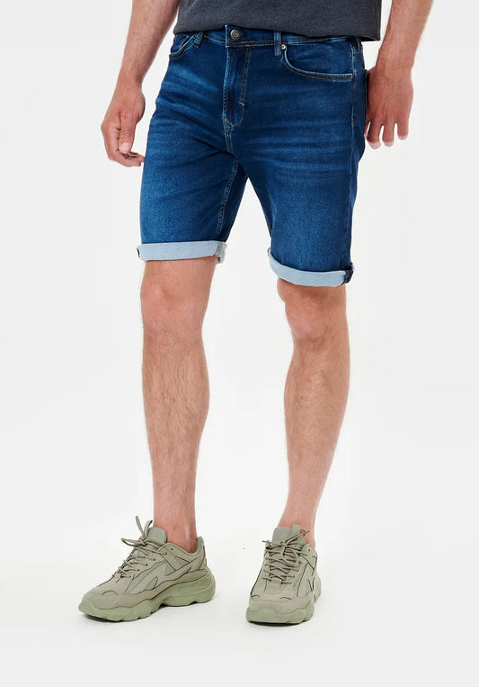 KAPORAL Elix kratke jeans hlače 2XL / Navy