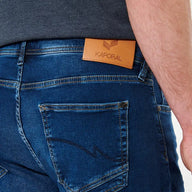 KAPORAL Elix kratke jeans hlače 2XL / Navy