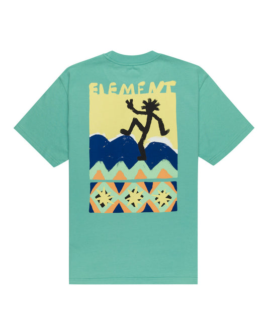 ELEMENT majice kratki rukav L / Teal