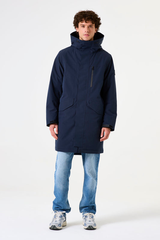 GARCIA Dark Blue parka jakna