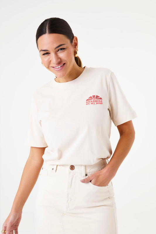 GARCIA majice kratki rukav L / Tan